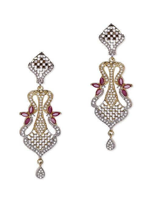 golden brass pendants and earring - 10741486 - Standard Image - 1