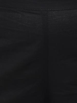black cotton palazzos - 10742729 - Standard Image - 4