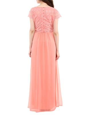 lace detail maxi dress - 10742920 - Standard Image - 3