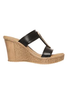 bruno manetti women black wedges - 10743374 - Standard Image - 2