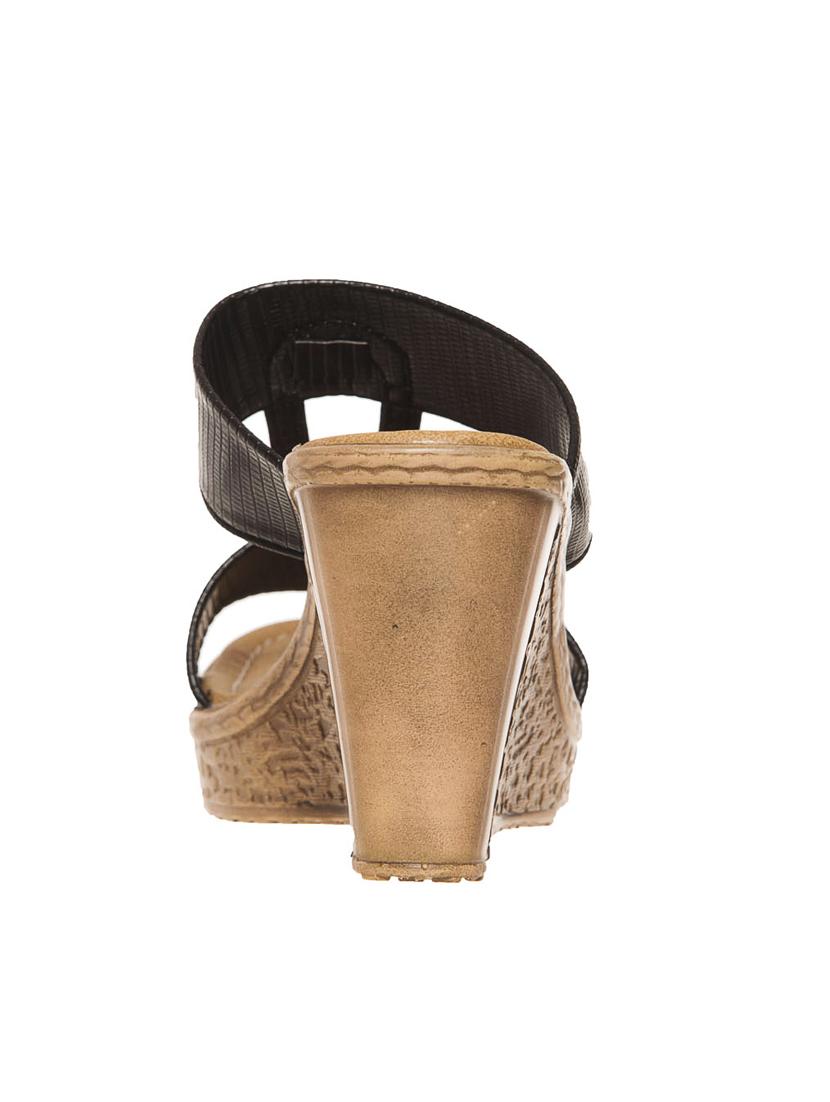 bruno manetti women black wedges - 10743374 - Zoom Image - 4