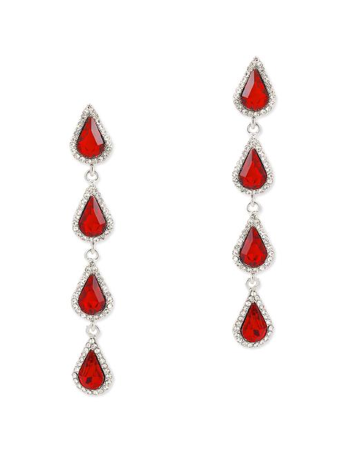 red metal alloy earring - 10751871 - Standard Image - 1