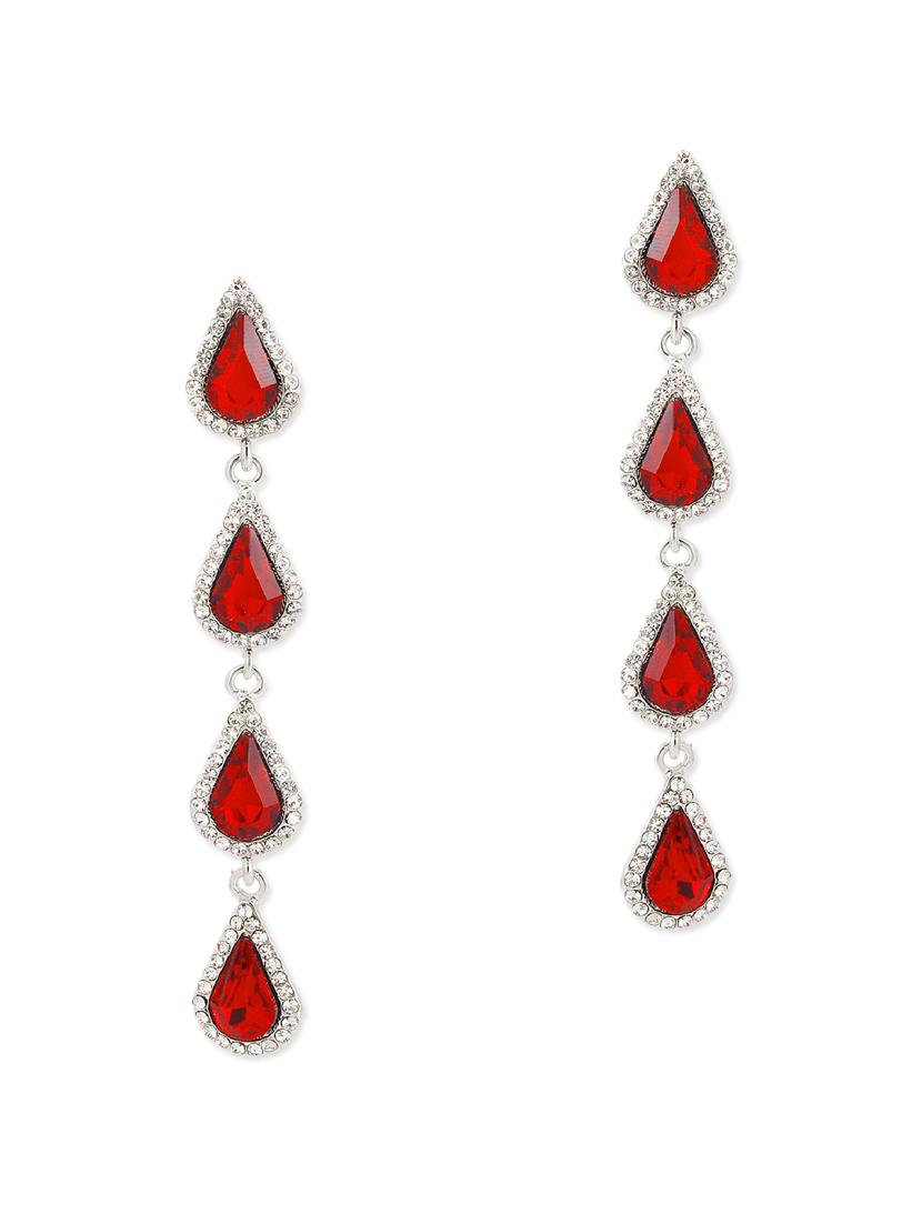 red metal alloy earring - 10751871 - Zoom Image - 1