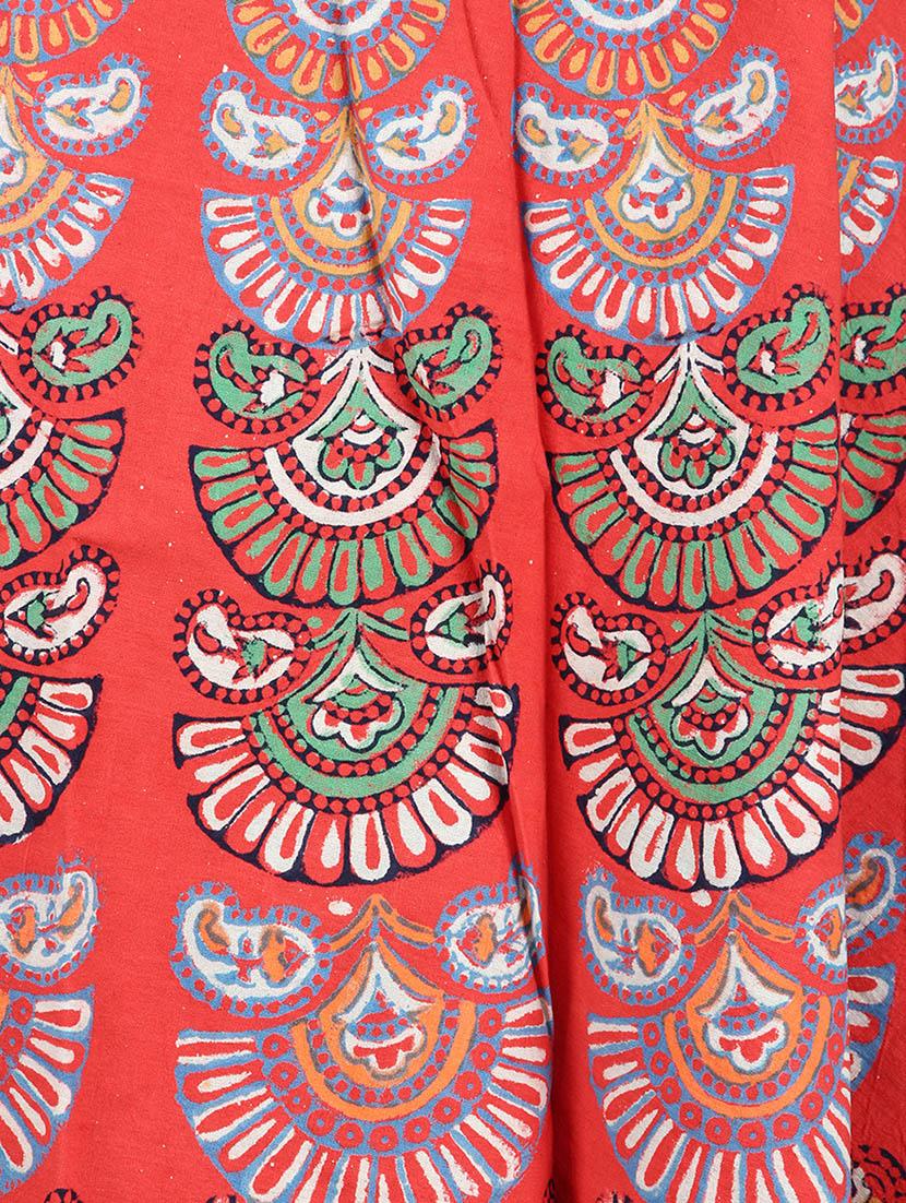 block printed long wrap skirt - 1076184 - Zoom Image - 3