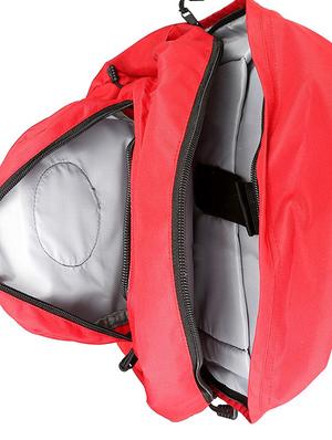 red polyester backpack - 10762819 - Standard Image - 3