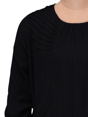 lace detail round neck top - 1077493 - Standard Image - 4