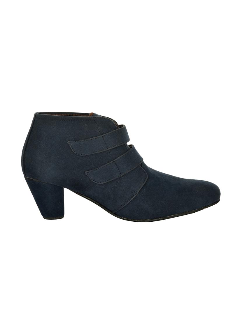 blue suede ankle boot - 10781766 - Zoom Image - 2