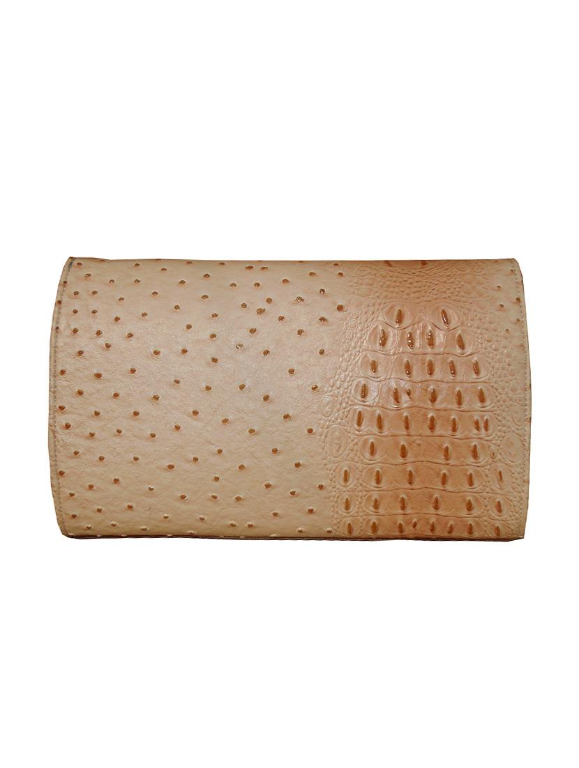 white tan synthetic clutch - 10797489 - Zoom Image - 2