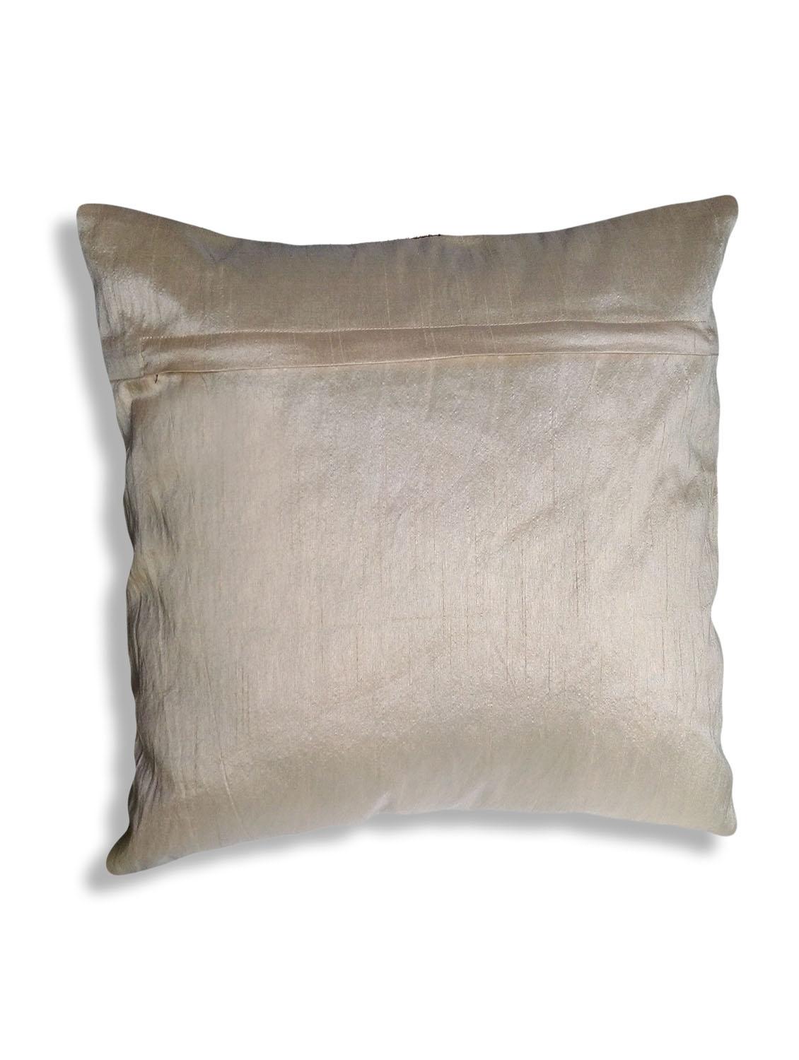 leather cut out pattern cushion cover - 10799953 - Zoom Image - 3