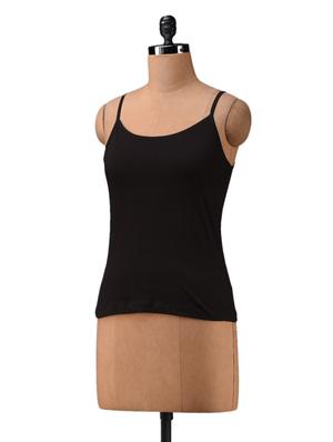 black cotton camisole - 1081345 - Standard Image - 2