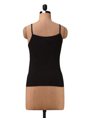 black cotton camisole - 1081345 - Standard Image - 3