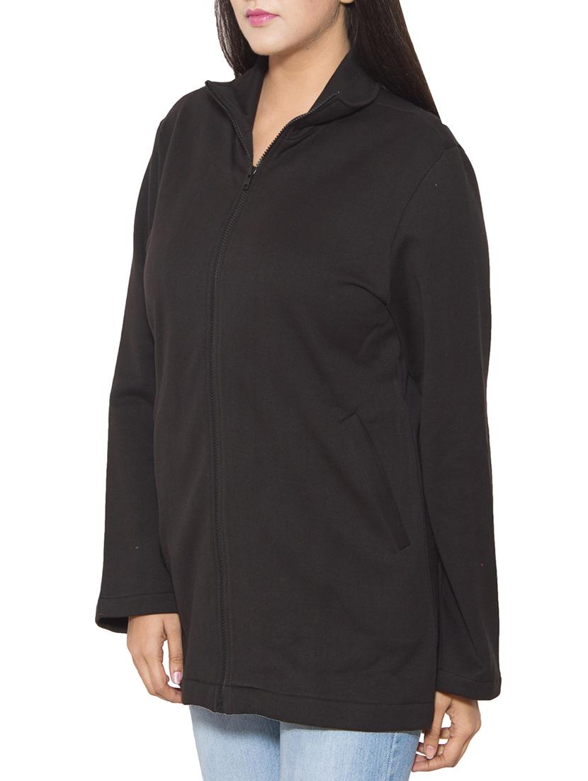 shirt collar solid jacket - 1081374 - Zoom Image - 2