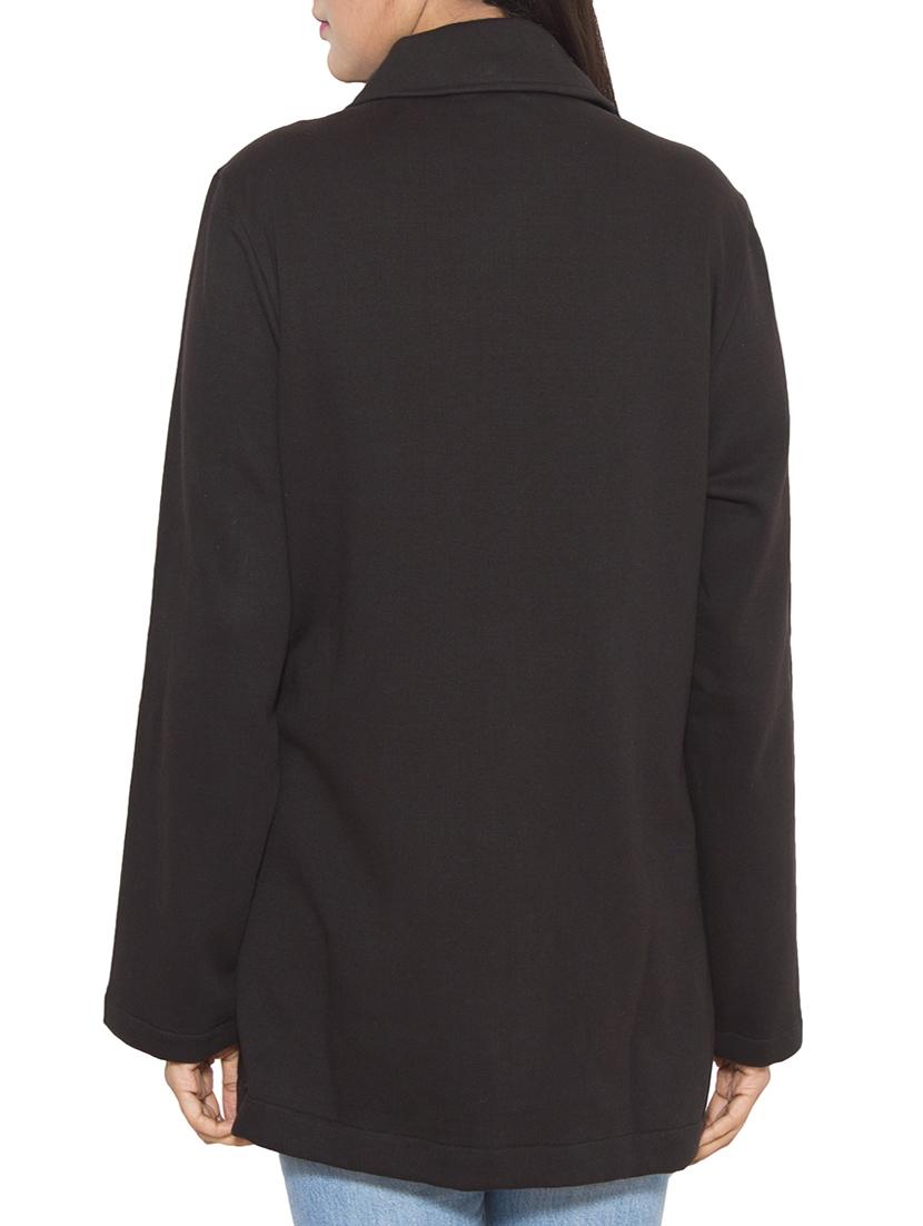shirt collar solid jacket - 1081374 - Zoom Image - 3