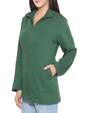 shirt collar solid jacket - 1081376 - Standard Image - 2