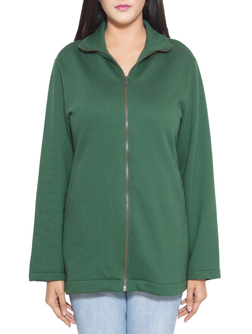 shirt collar solid jacket - 1081376 - Zoom Image - 1
