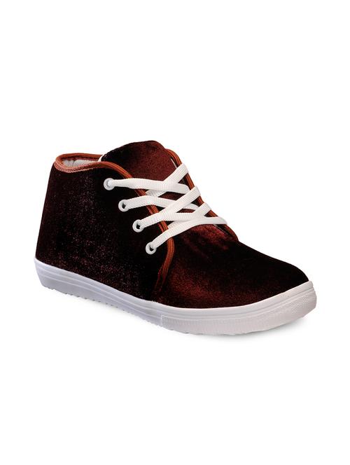 brown lace up sneakers - 10816190 - Very Small Image - 1