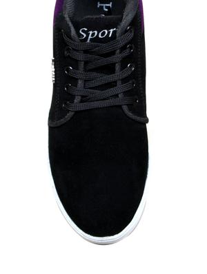 black suede sneaker - 10819205 - Standard Image - 3