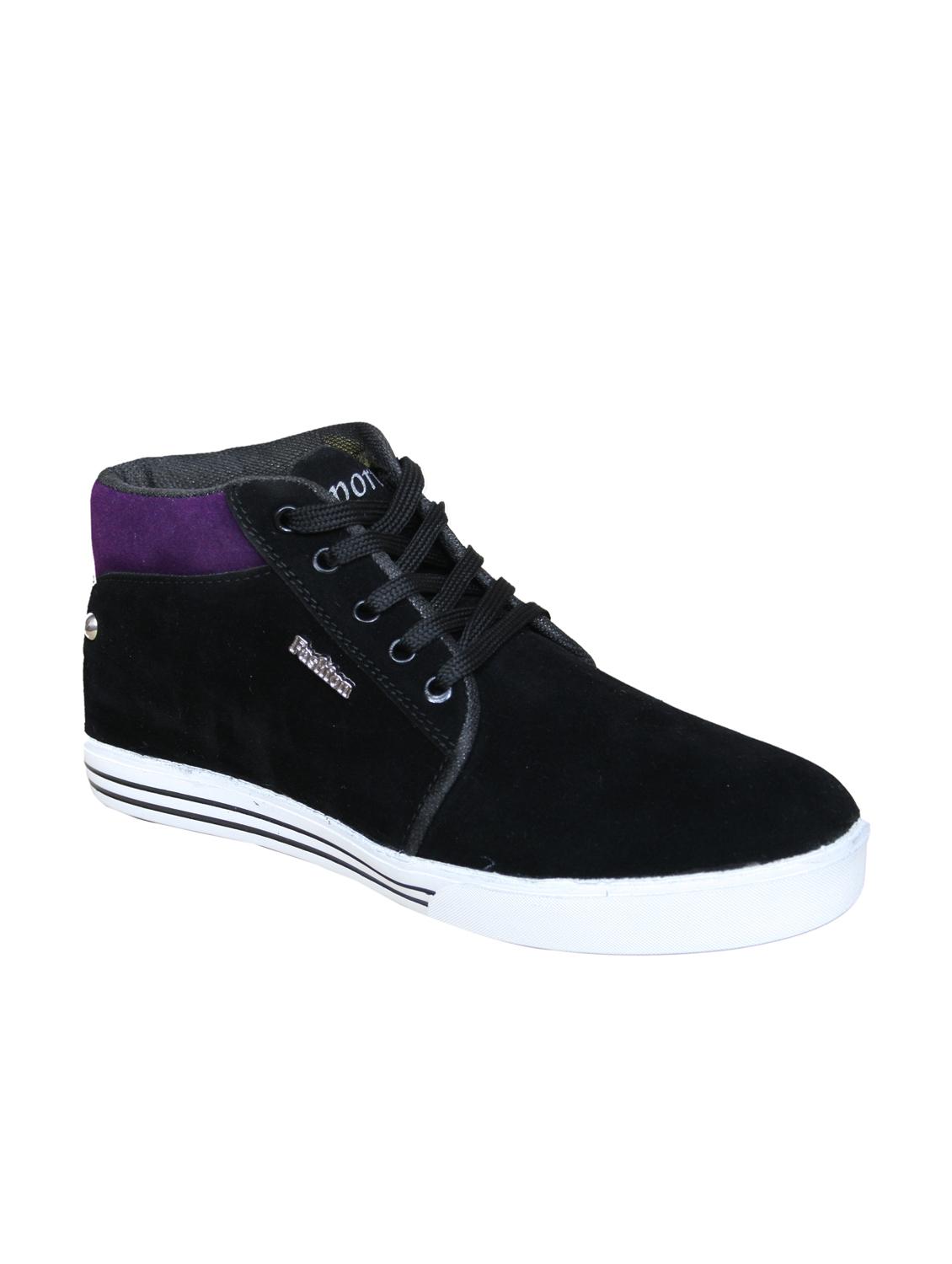black suede sneaker - 10819205 - Zoom Image - 1