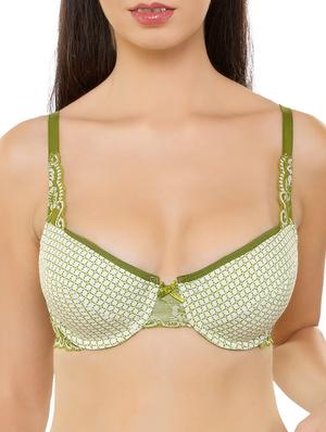 bow patch plunge bra - 10821235 - Standard Image - 2