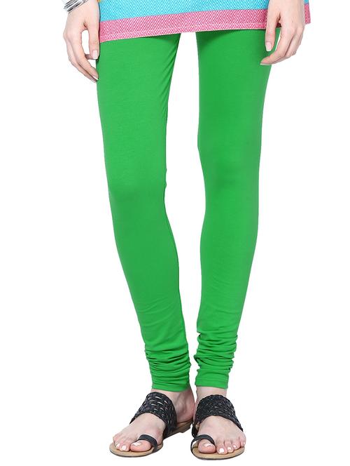 green cotton leggings - 10823552 -  Standard Image - 0