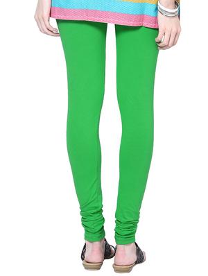 green cotton leggings - 10823552 - Standard Image - 3