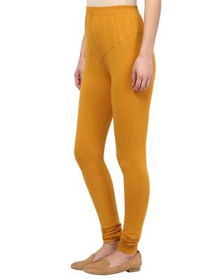 yellow cotton leggings - 10823554 - Standard Image - 2