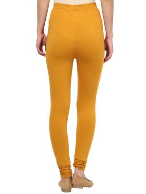 yellow cotton leggings - 10823554 - Standard Image - 3
