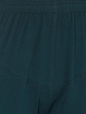green cotton leggings - 10823555 - Standard Image - 4