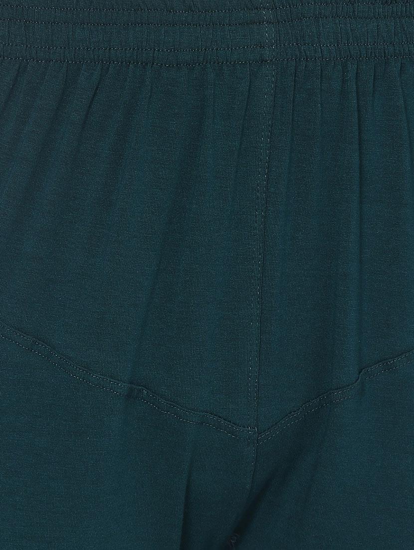green cotton leggings - 10823555 - Zoom Image - 4