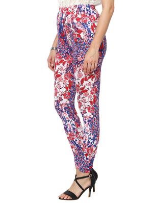 white viscose leggings - 10823626 - Standard Image - 2