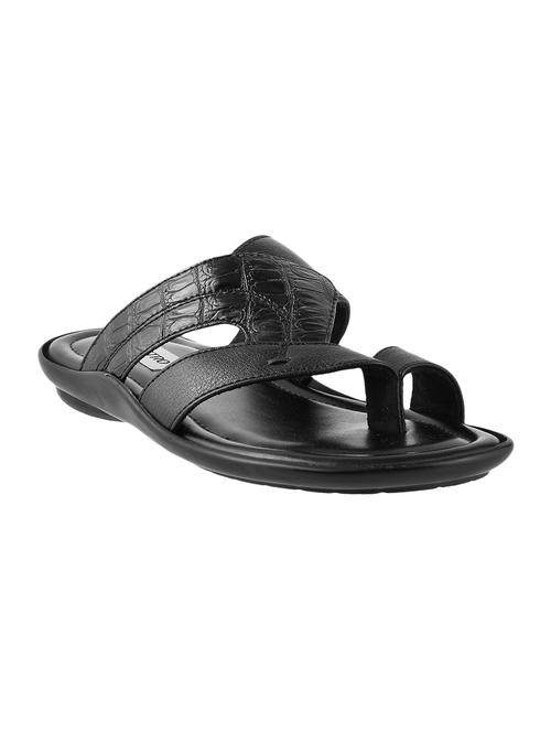 black leather sandals - 10824477 - Very Small Image - 1