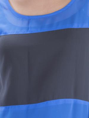 round neck short sleeved top - 10827823 - Standard Image - 4