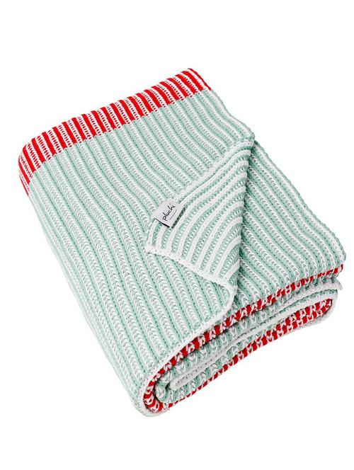 pluchi liliana-100 % knitted throw - 10837689 - Very Small Image - 1