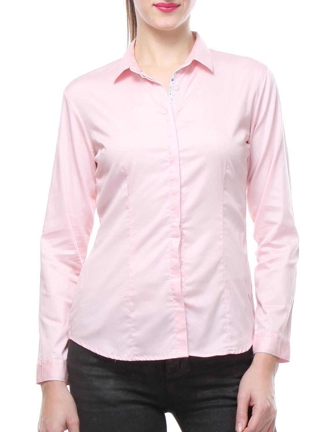 light pink cotton shirt - 10838715 - Zoom Image - 1