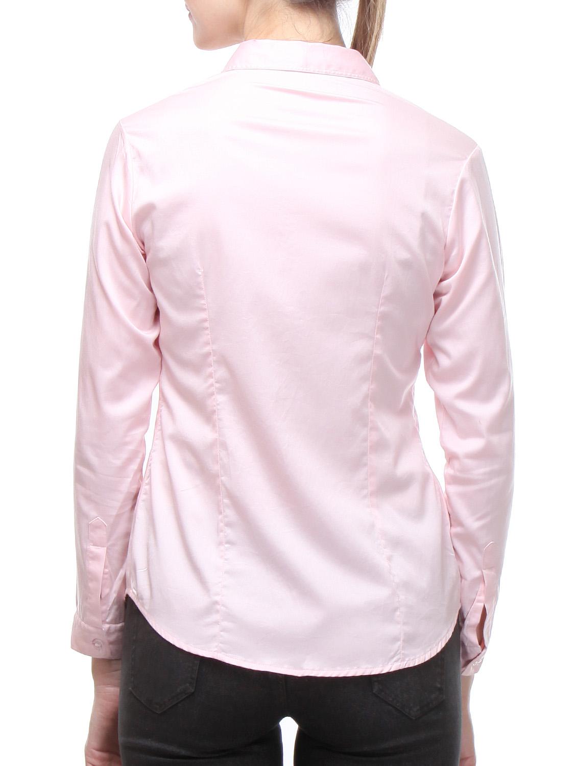 light pink cotton shirt - 10838715 - Zoom Image - 3