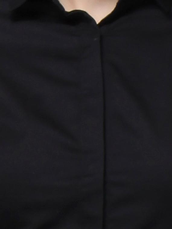 black cotton shirt - 10838718 - Zoom Image - 4