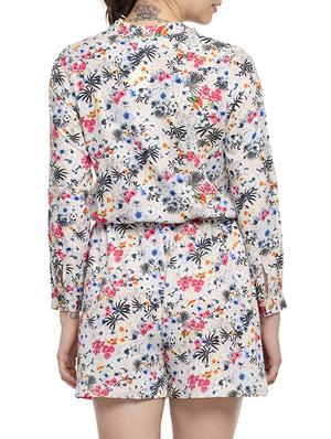 pink polyester jumpsuit - 10841203 - Standard Image - 3