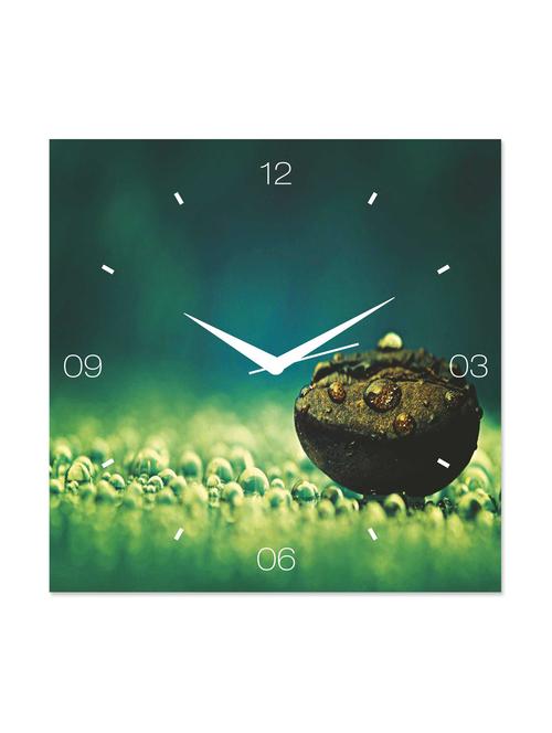 Dew Drops square Wall Clock - 1084534 - Very Small Image - 1