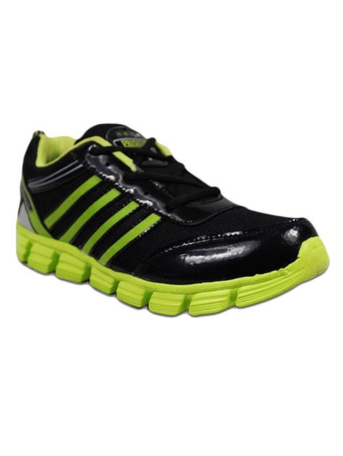green leatherette sports shoes - 10846048 - Very Small Image - 1
