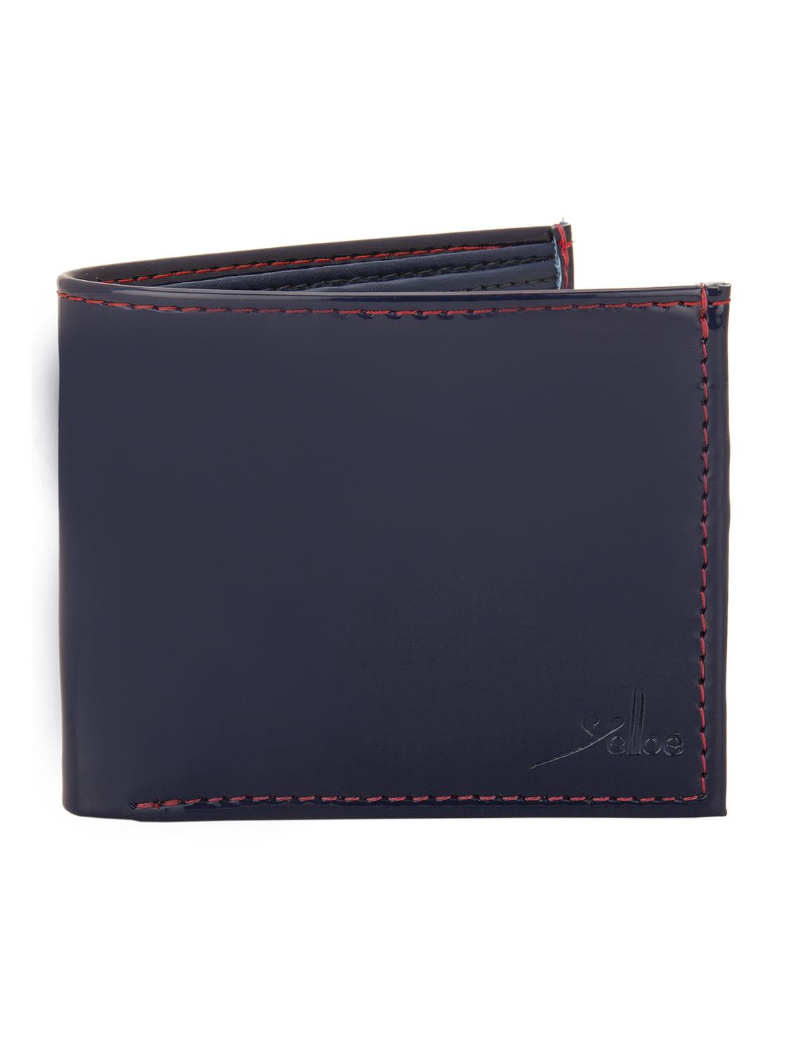 blue faux leather wallet - 10846375 - Zoom Image - 1