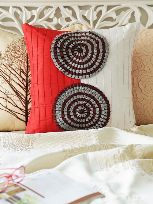 Textured Cushion Cover - 1084771 - Very Small Image - 1