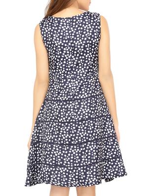 blue cotton dress - 10850883 - Standard Image - 3