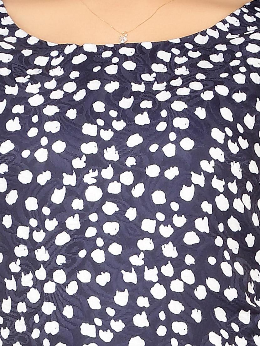 blue cotton dress - 10850883 - Zoom Image - 4