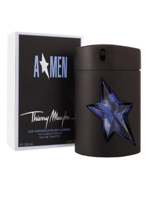 thierry mugler a*men rubber flask edt perfume for men 100ml - 10851646 - Standard Image - 1