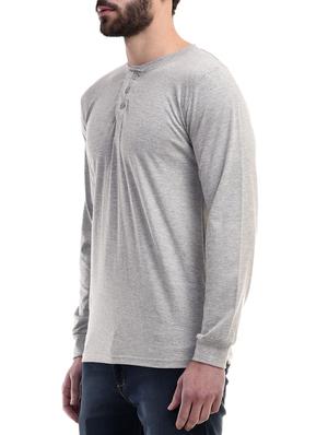 grey cotton t-shirt - 10853624 - Standard Image - 2