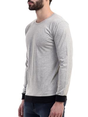 grey cotton t-shirt - 10853636 - Standard Image - 2