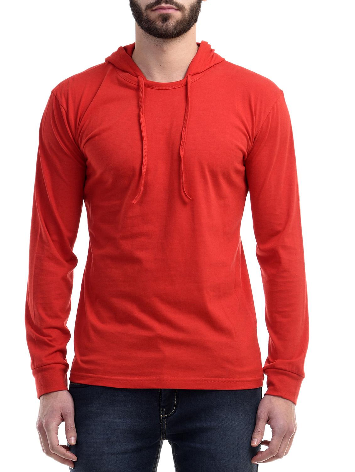red cotton t-shirt - 10853664 - Zoom Image - 1