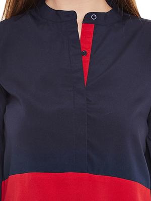 multi colored polyester regular top - 10862163 - Standard Image - 4