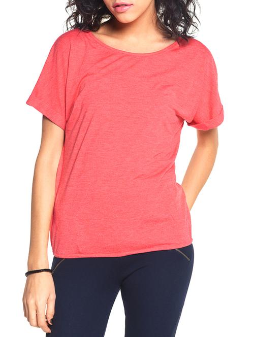 women's plain round neck t-shirt - 10874753 -  Standard Image - 0