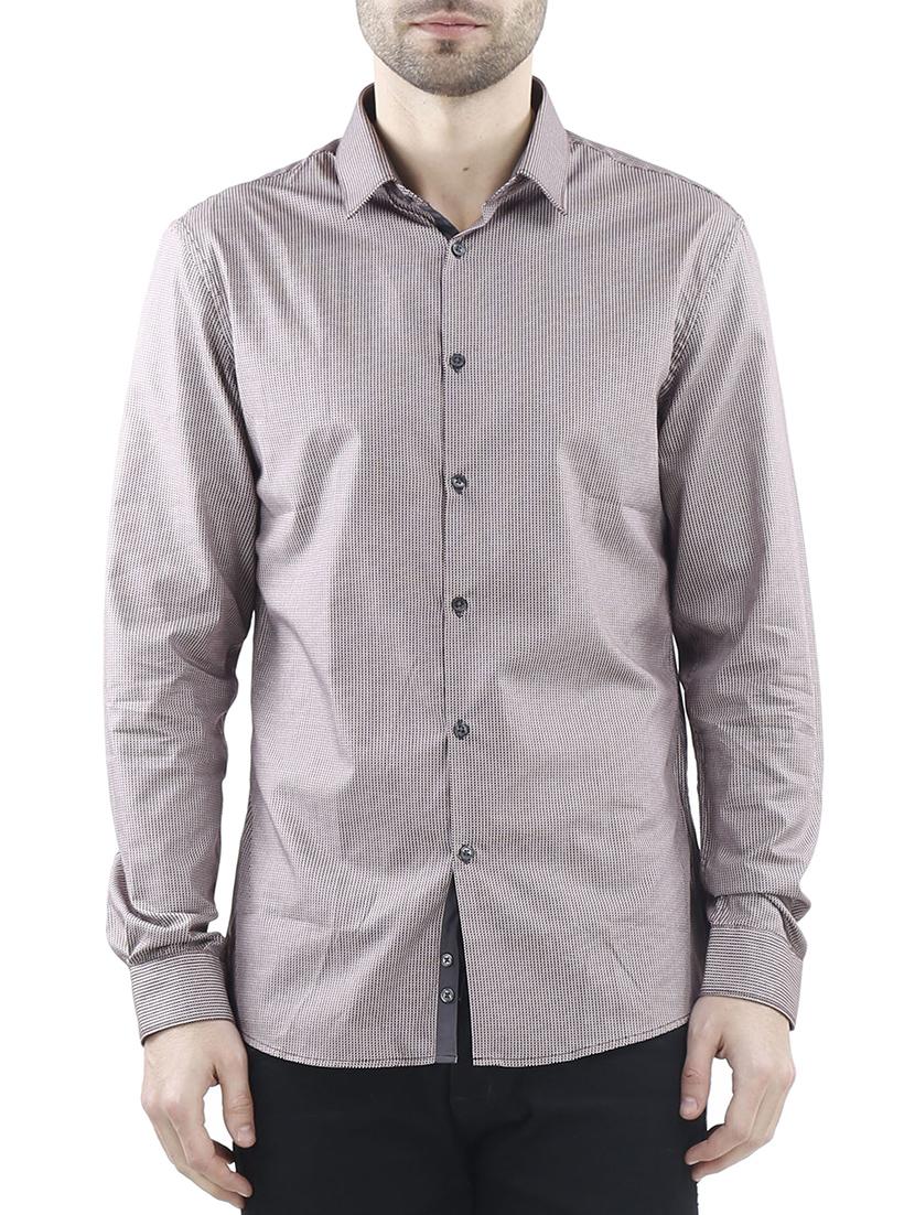 lavender cotton casual shirt - 10880942 - Zoom Image - 1